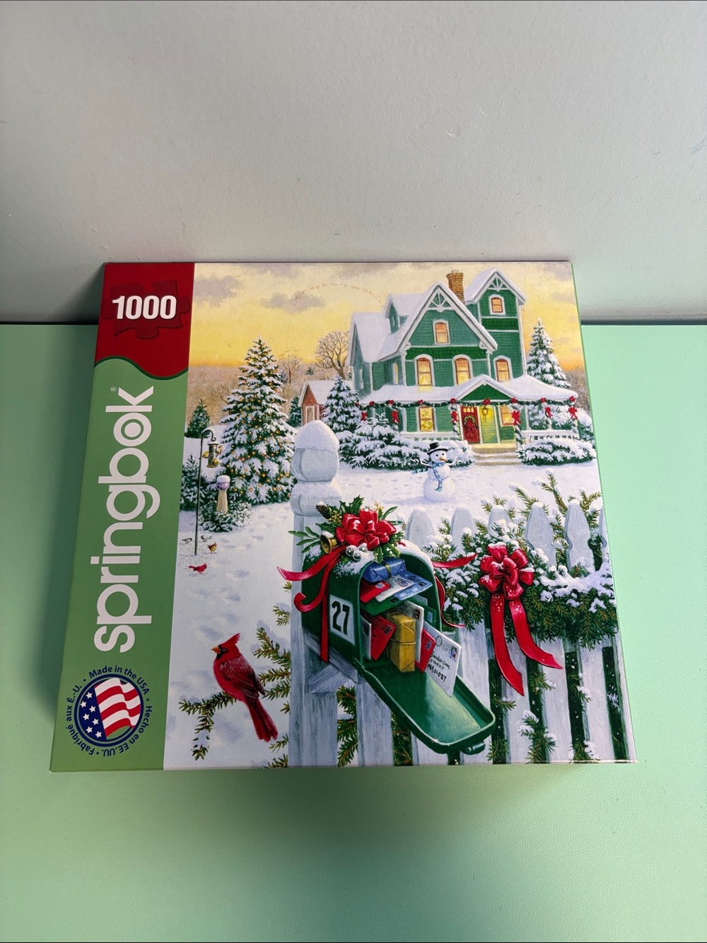 Springbok Holiday Mail 1000 Piece Jigsaw Puzzle, Christmas Puzzle